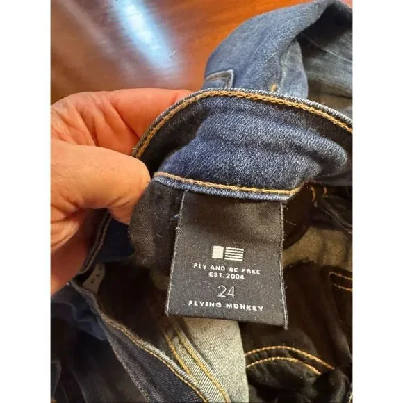 Woman’s flying monkey jeans bundle waist size 24 - Picture 4 of 6